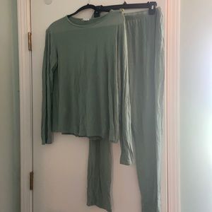 Lake Pajamas Dream Knit Long Long Set